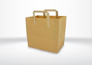 Large Brown Bags with Handles