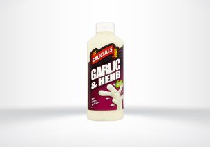 Crucial Garlic & Herb Sauce Bottles