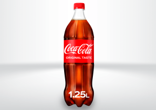 1.25Ltr GB Coke Bottles