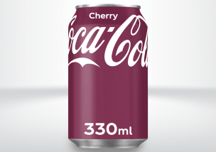 GB Cherry Coke Cans