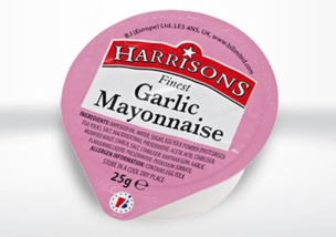 Harrisons Garlic Mayonnaise Dip Pots
