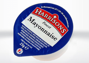 Harrisons Mayonnaise Dip Pots