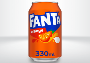 GB Fanta Orange Cans