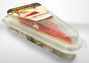 Individually Packed Strawberry Cheesecake Slices