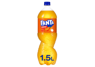 1.5ltr Fanta Orange Bottles