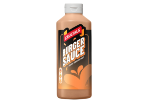 Crucial Burger Sauce Bottles