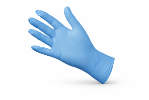 Large Blue Disposable Gloves