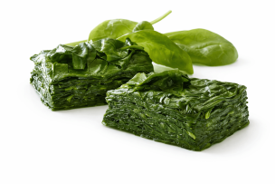 Spinach Leaf Portions