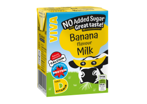 Viva Banana Flavoured Milk Cartons