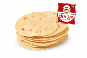 12" Plain Santana Durum Wraps