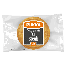 Wrapped Large ALL Steak Pukka Pies
