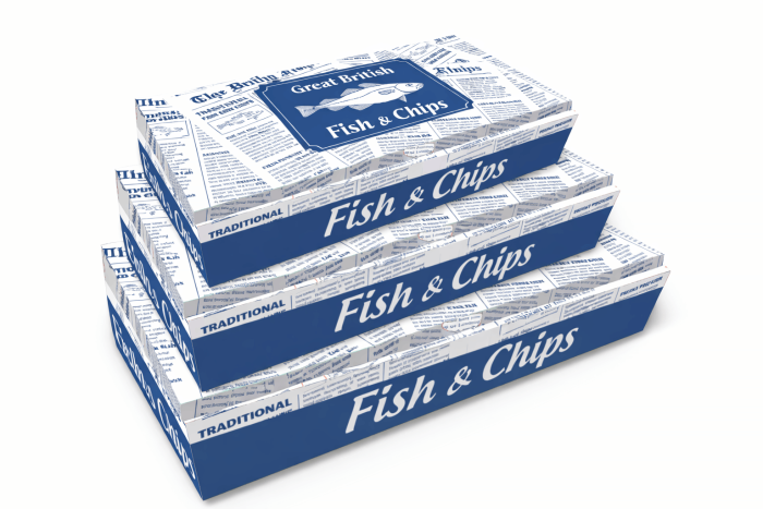 Large Fish & Chip Boxes main product photo