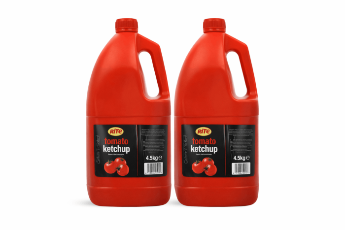 KTC Large Tomato Ketchup Bottles main product photo