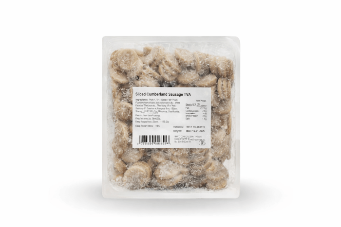 Sliced Cumberland Sausage Coins main product photo